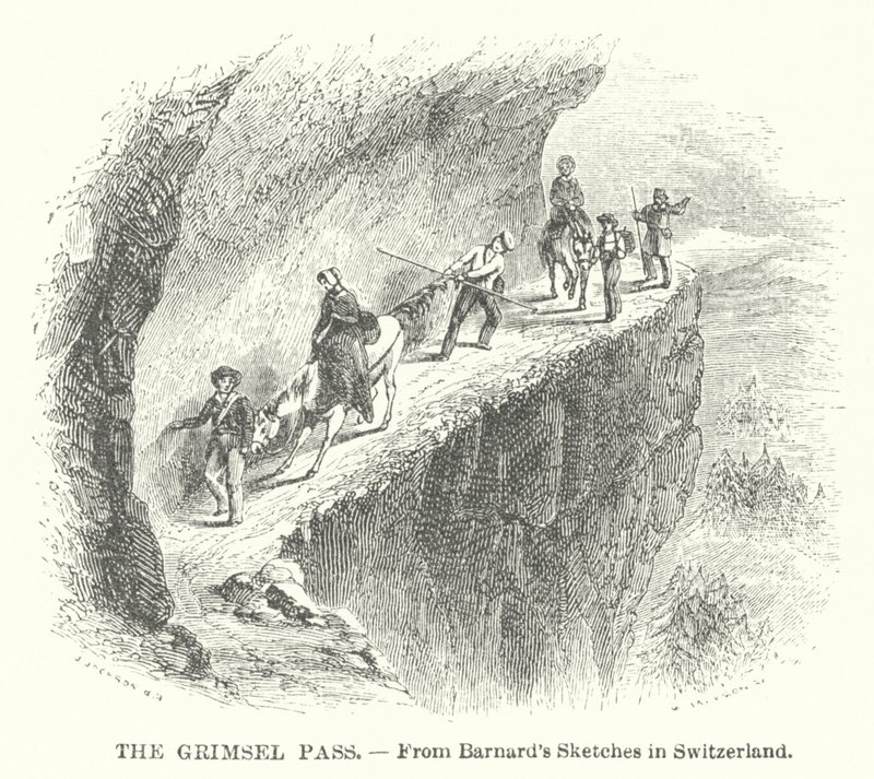 The Grimsel Pass by English School