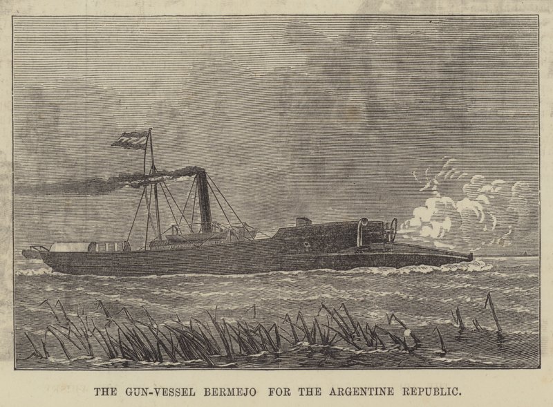 The Gun-Vessel Bermejo for the Argentine Republic by English School