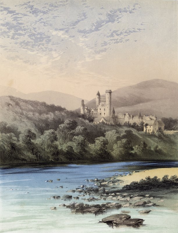 The Highland Home, Balmoral Castle, Quadrille by English School