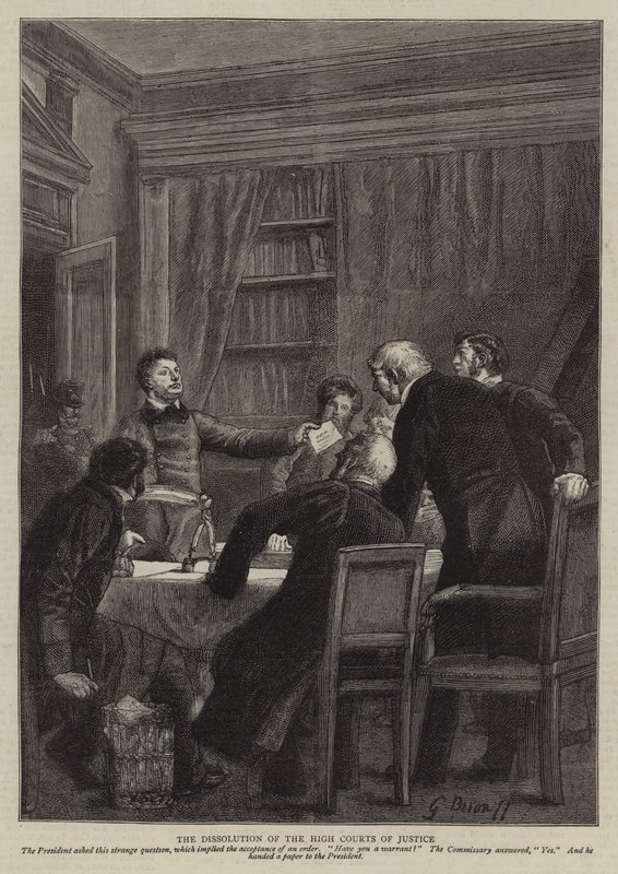 The History of a Crime, the Testimony of an Eye-Witness by English School