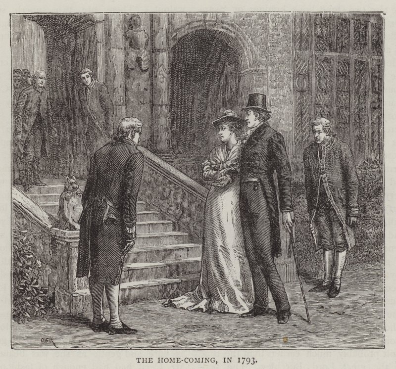 The Home-Coming, in 1793 by English School