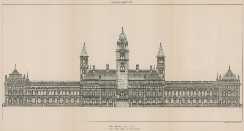 The Imperial Institute: Design by English School