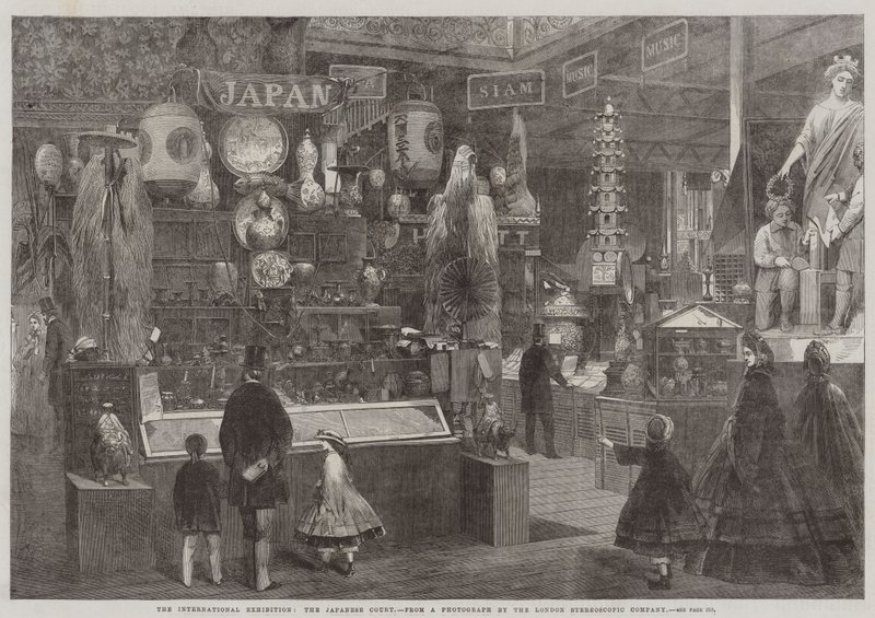 The International Exhibition, the Japanese Court by English School