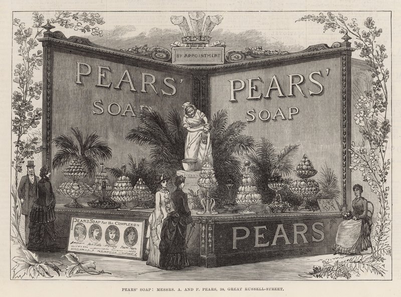 The International Health Exhibition: Pears Soap by English School