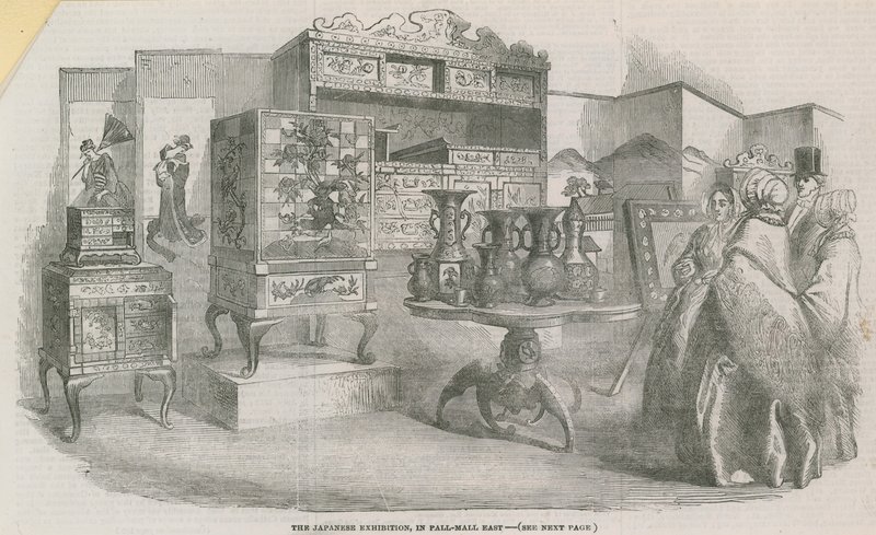 The Japanese Exhibition, Pall Mall East by English School