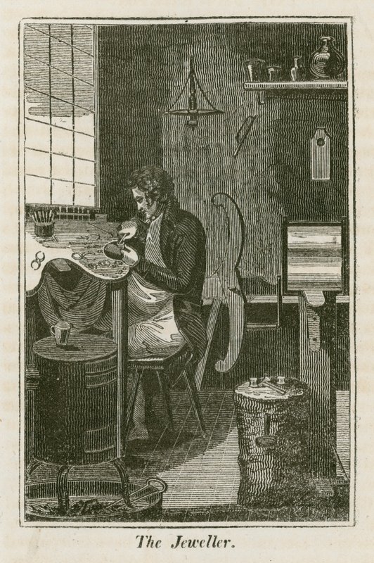 The Jeweller by English School