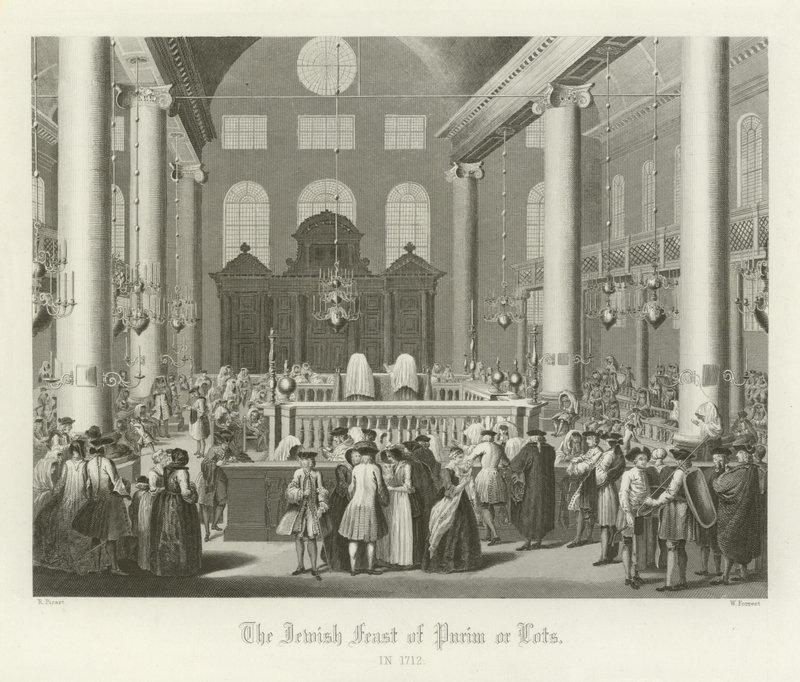 The Jewish Feast of Purim, or Lots, 1712 by English School