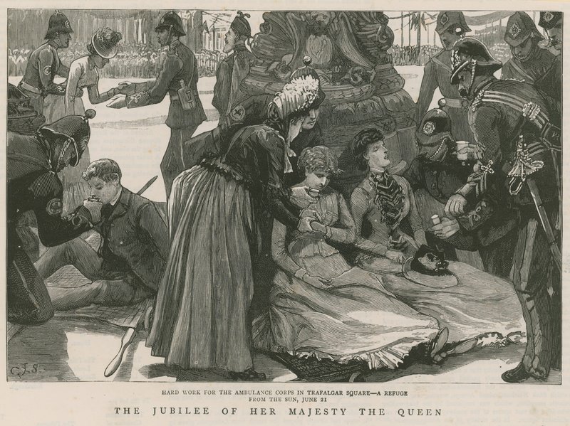 The Jubilee of Her Majesty the Queen by English School