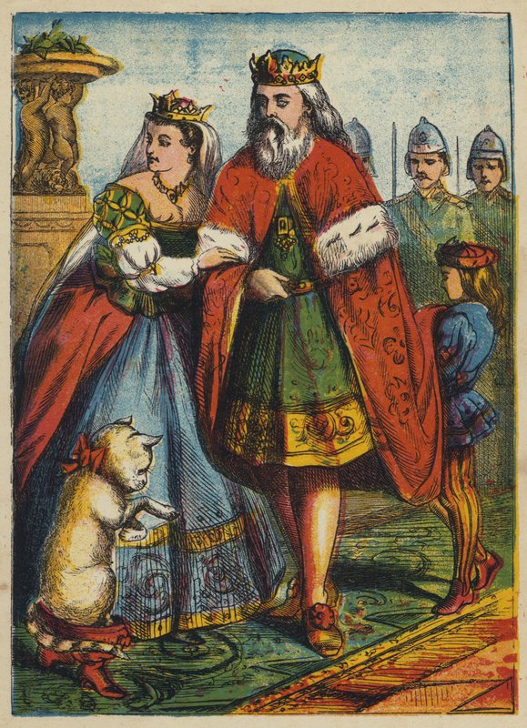 The King and Princess Visit the Marquis by English School