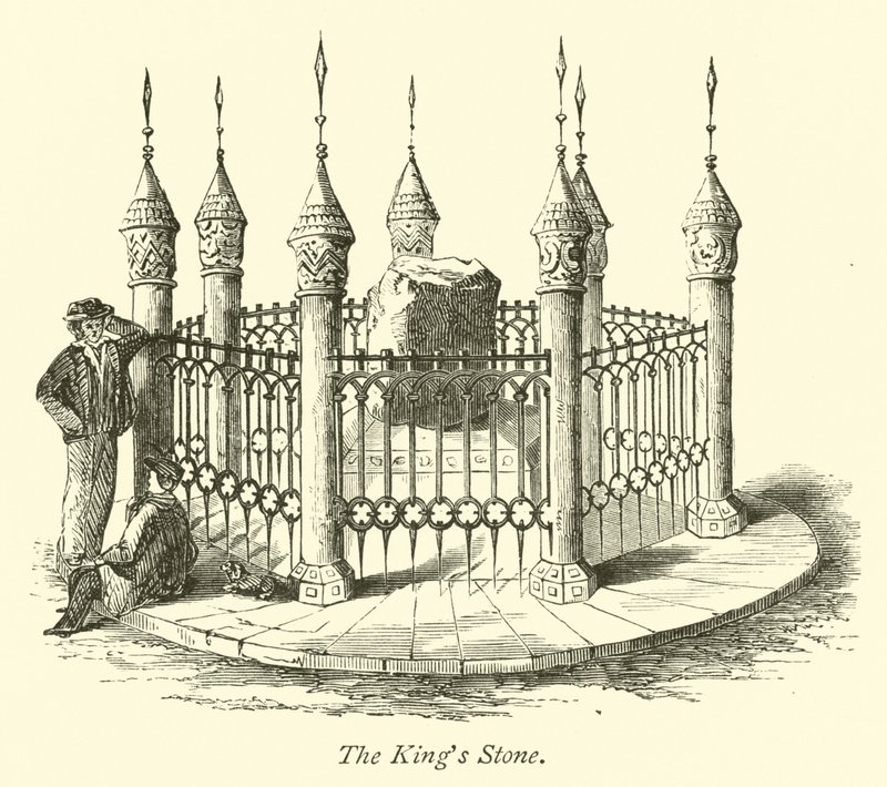 The Kings Stone by English School