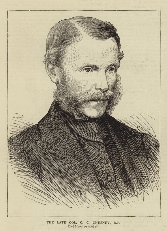 The Late Colonel C C Chesney, RE by English School