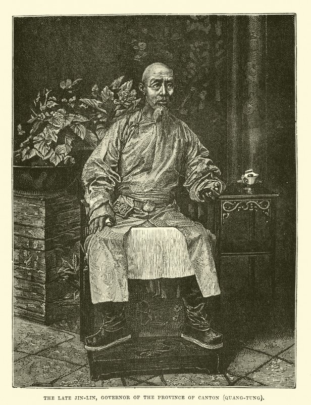 The Late Jin-Lin, Governor of the Province of Canton, Quang-Tung by English School