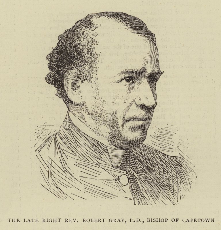 The Late Right Reverend Robert Gray, DD, Bishop of Capetown by English School