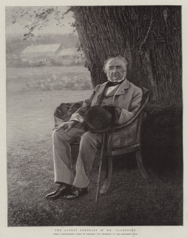 The Latest Portraits of Mr Gladstone by English School