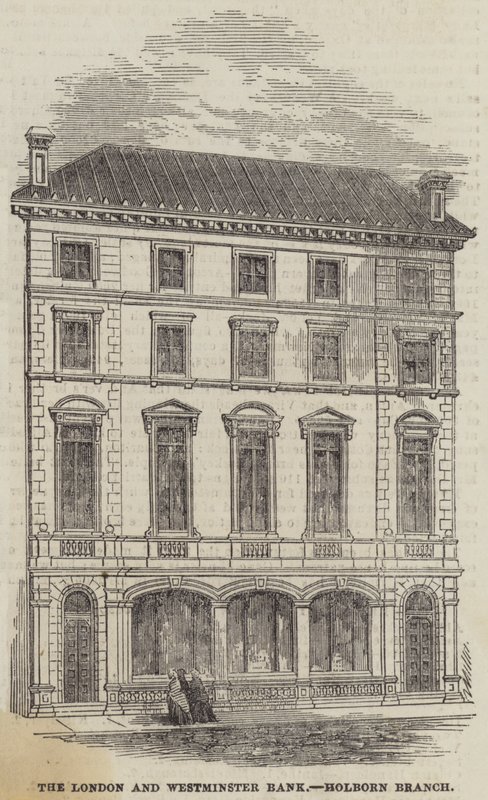 The London and Westminster Bank, Holborn Branch by English School