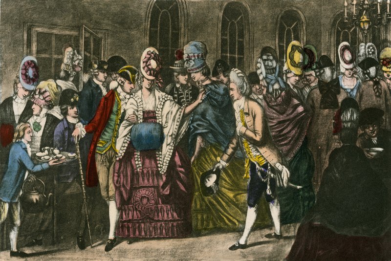 The Long Room at Bagnigge Wells at the Height of Fashionable Popularity in 1772 by English School