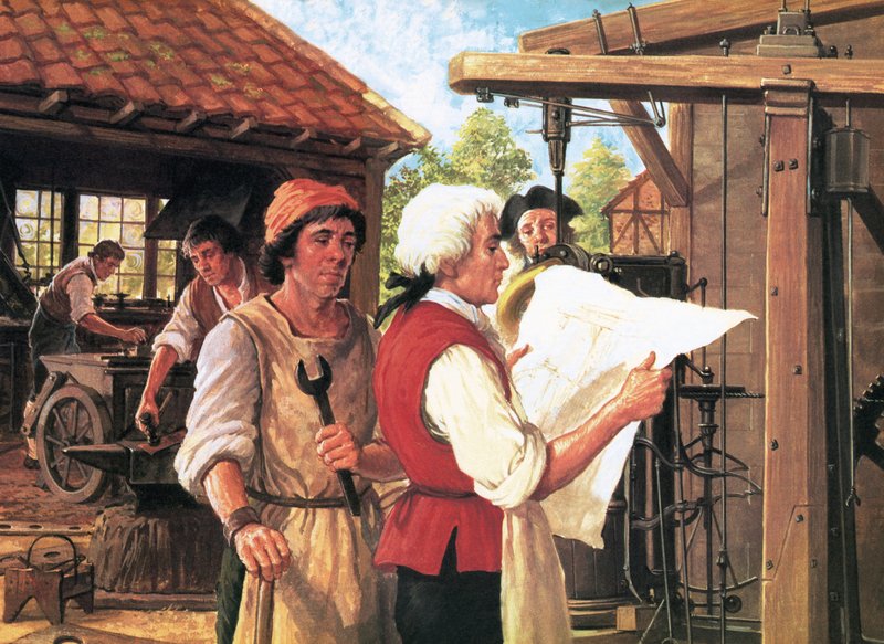 The Man and the Moment: James Watt and the Steam Revolution by English School