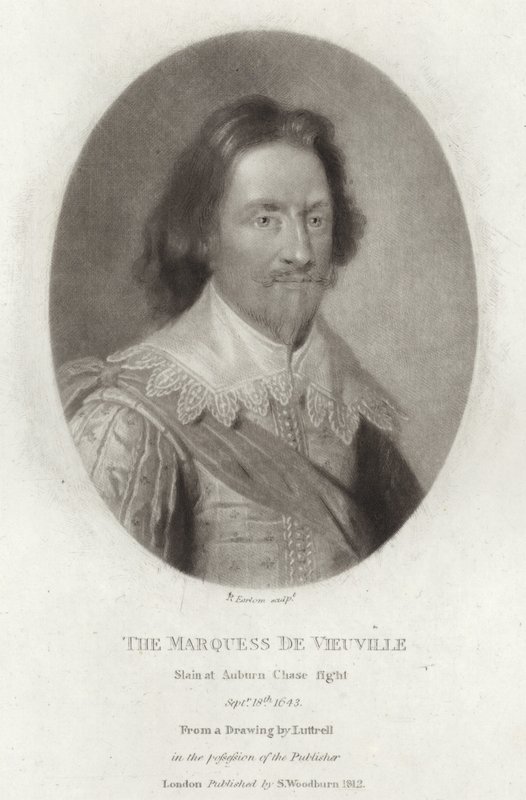 The Marquis de Vieuville by English School