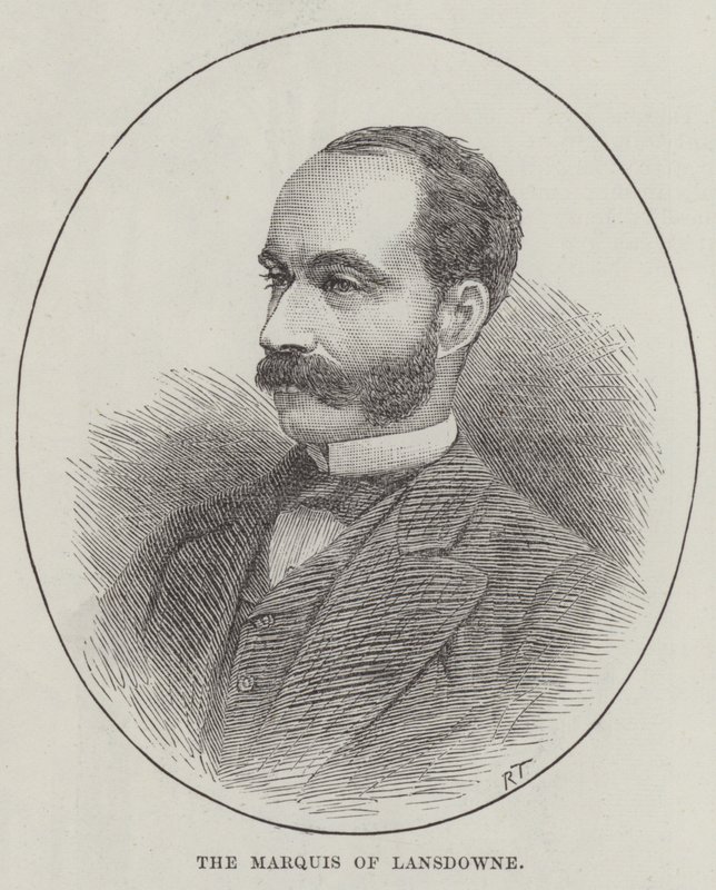 The Marquis of Lansdowne by English School