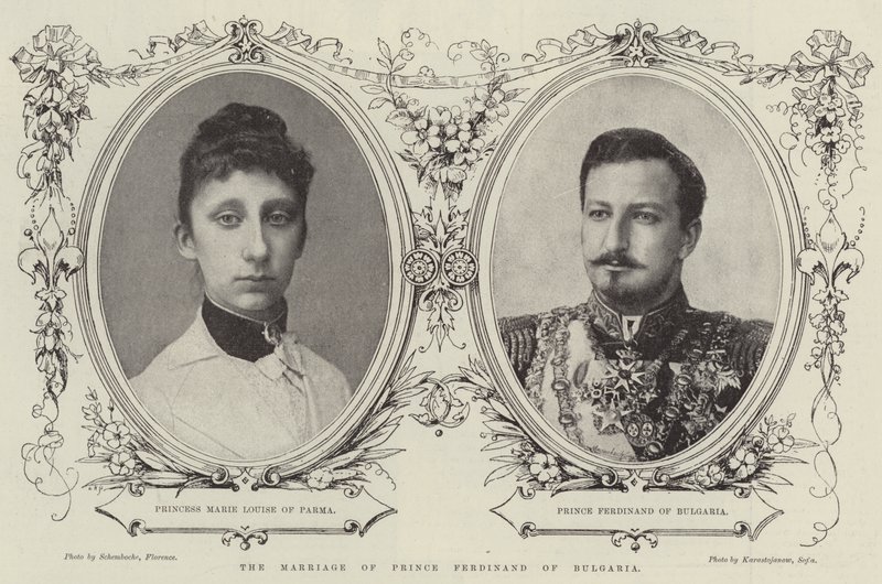 The Marriage of Prince Ferdinand of Bulgaria by English School