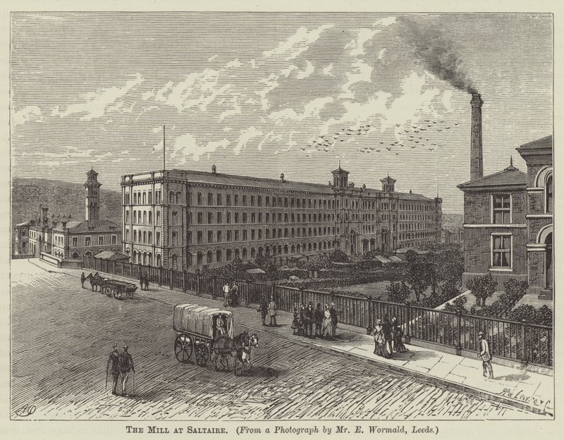 The Mill at Saltaire by English School