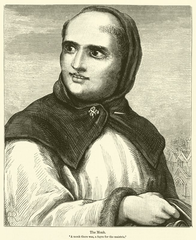 The Monk by English School