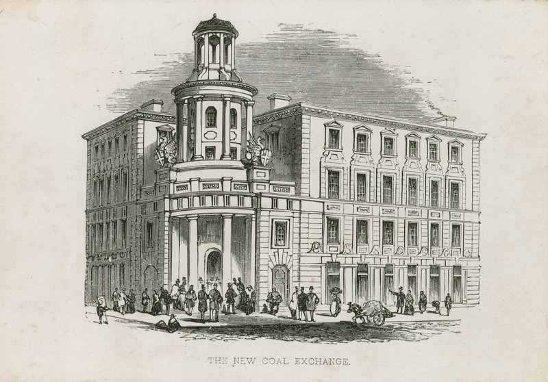 The New Coal Exchange, Thames Street by English School