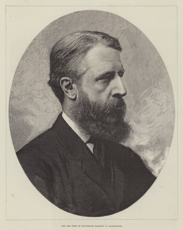 The New Duke of Devonshire, Marquis of Hartington by English School