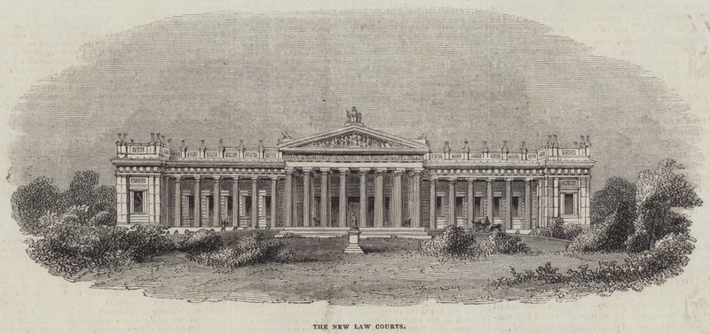 The New Law Courts by English School
