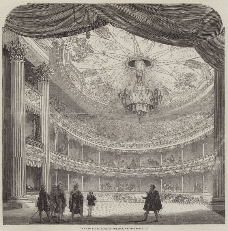 The New Royal Pavilion Theatre, Whitechapel-Road by English School