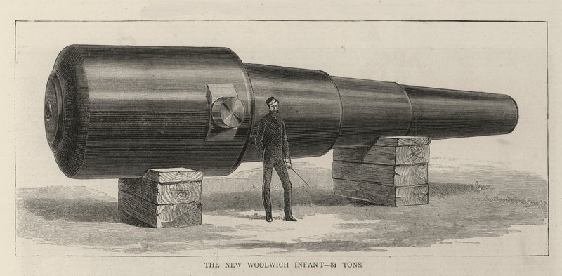 The New Woolwich Infant, 81 Tons by English School