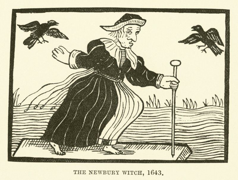 The Newbury Witch by English School
