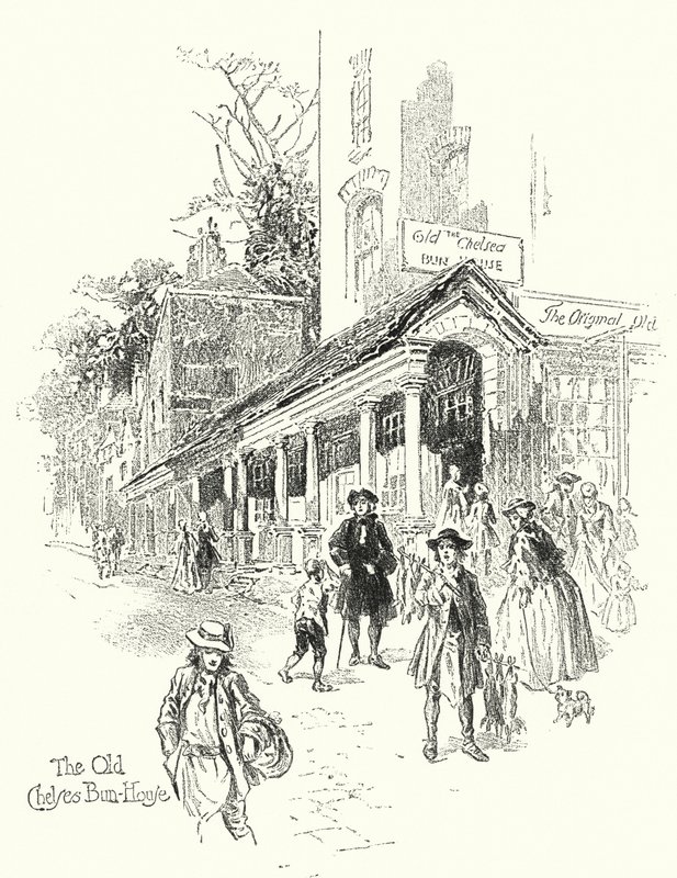 The Old Chelsea Bun-House by English School