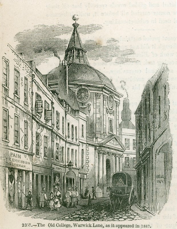The Old College of Physicians in Warwick Lane by English School