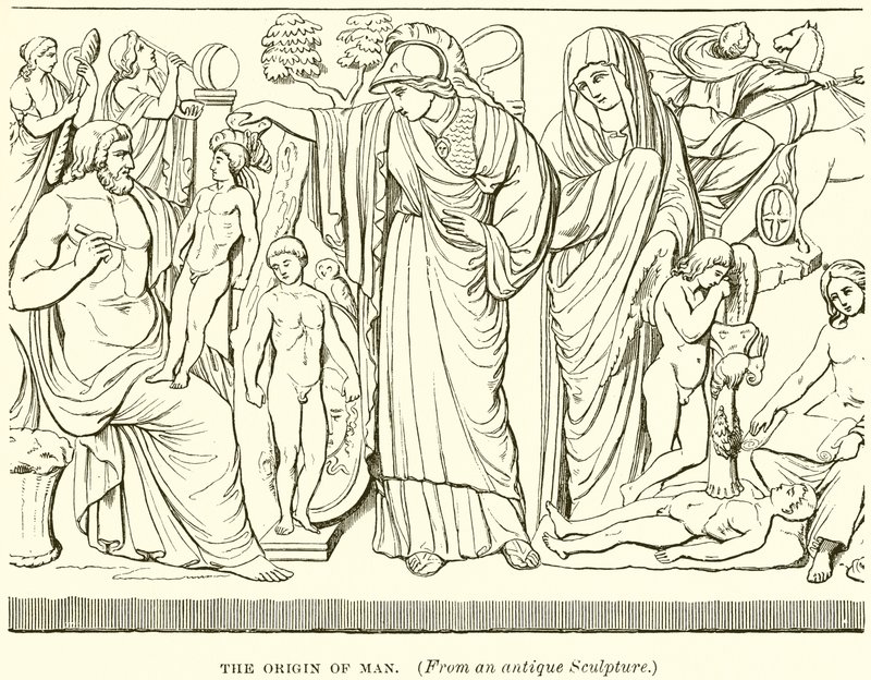 The Origin of Man by English School