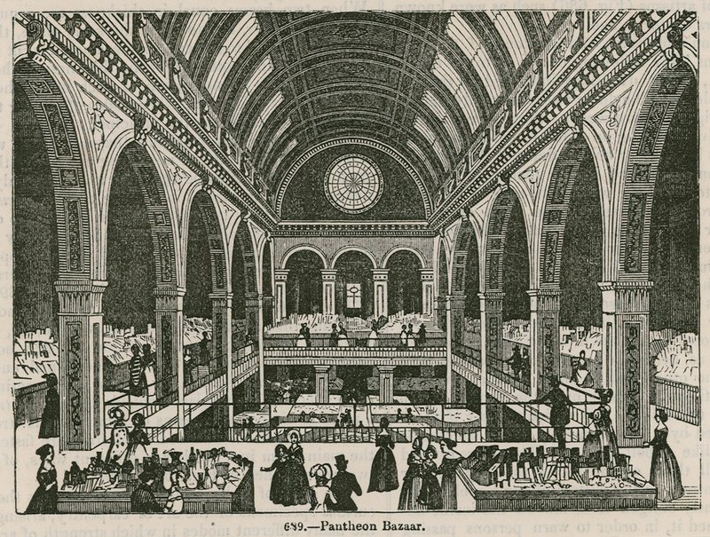 The Pantheon Bazaar, Oxford Street, London by English School