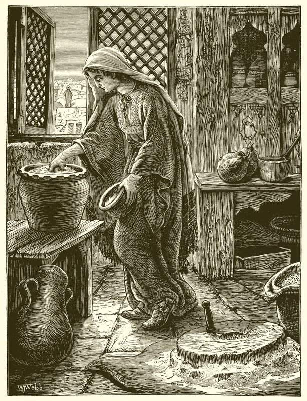 The Parable of the Leaven by English School