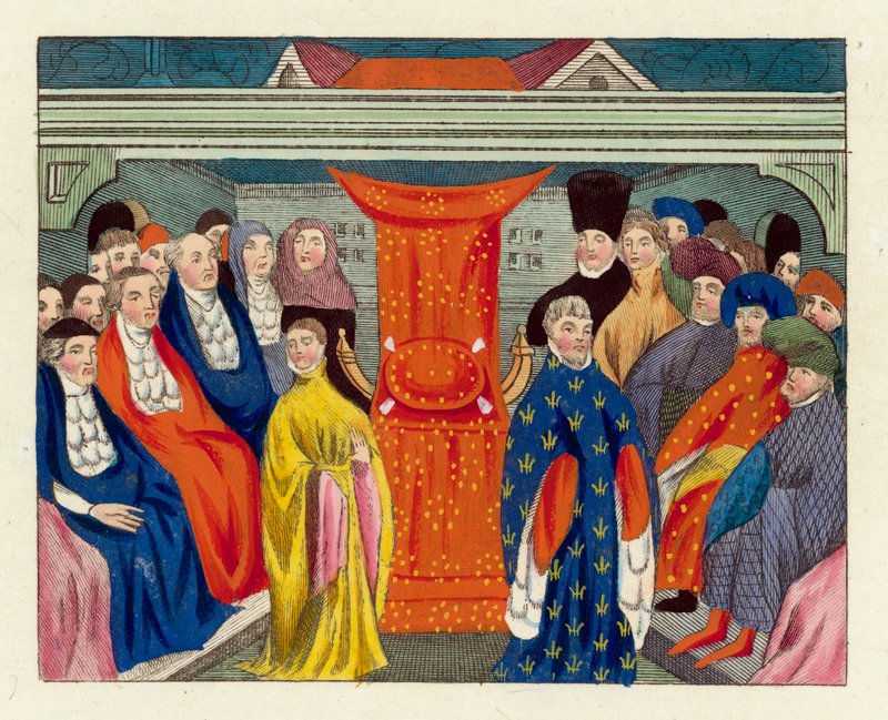 The Parliament in which Lancaster was Elected King by English School