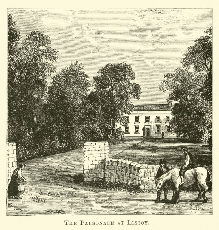 The Parsonage at Lissoy by English School