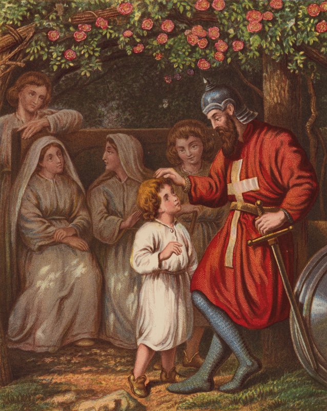 The Pilgrims Resting in the Prince