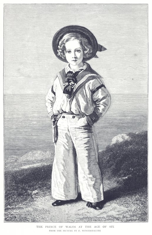 The Prince of Wales at the Age of Six by English School