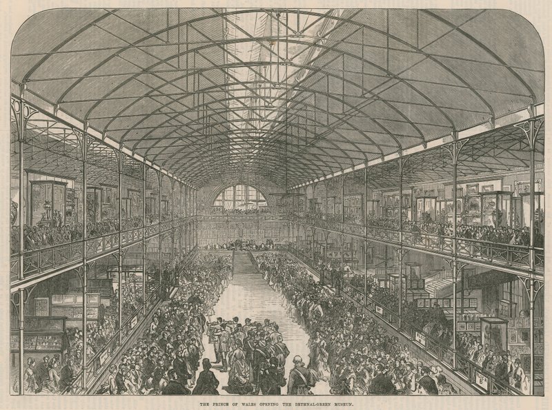 The Prince of Wales Opening the Bethnal Green Museum by English School