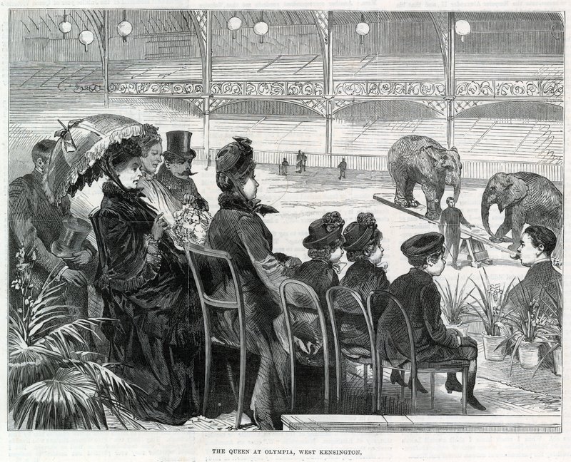 The Queen at Olympia, West Kensington by English School