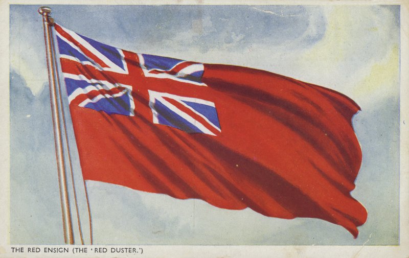 The Red Ensign by English School