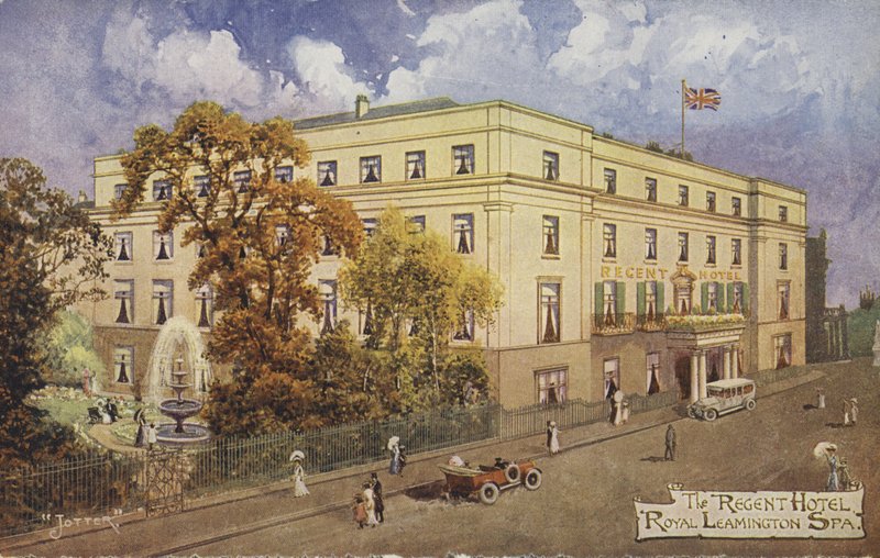 The Regent Hotel, Royal Leamington Spa, Warwickshire by English School