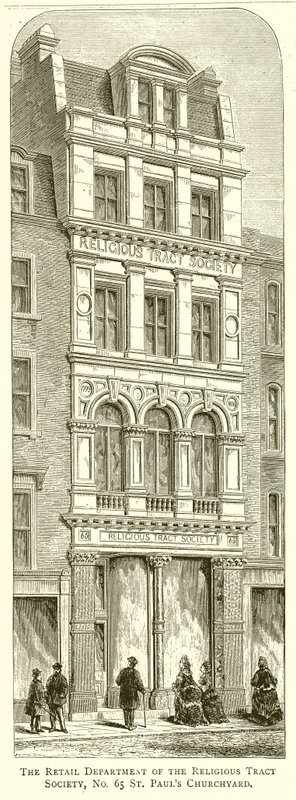 The Retail Department of the Religious Tract Society, No. 65 St. Paul