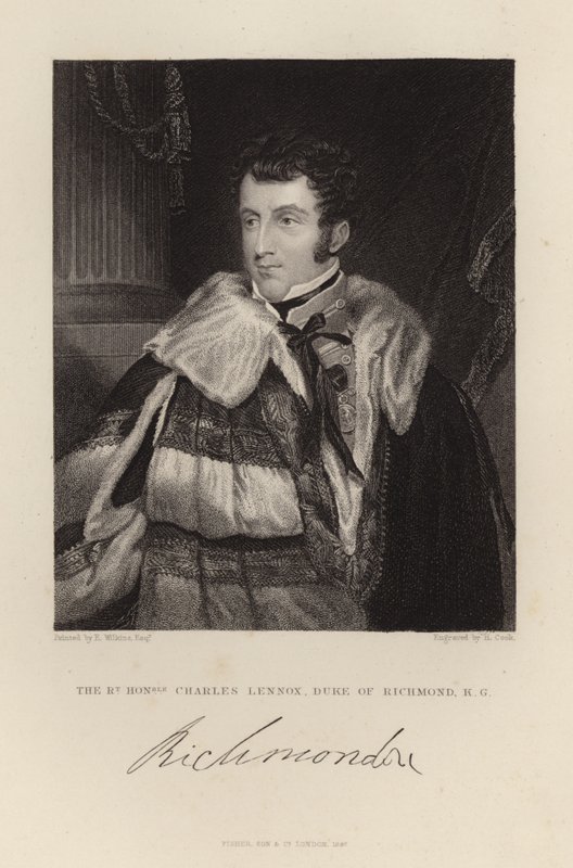The Right Honourable Charles Lennox by English School