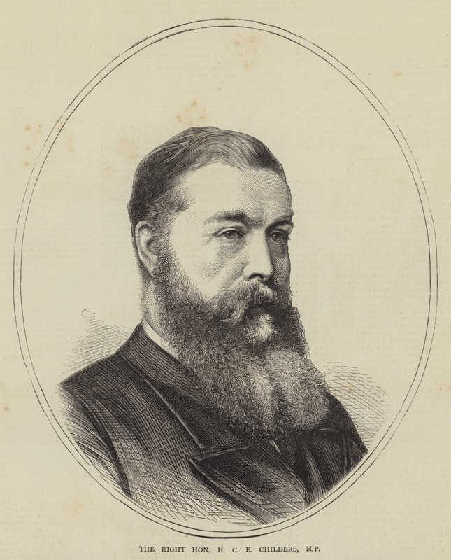 The Right Honourable H C E Childers, MP by English School