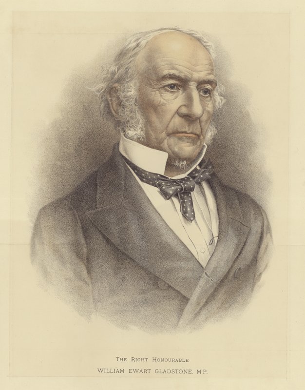The Right Honourable William Ewart Gladstone by English School