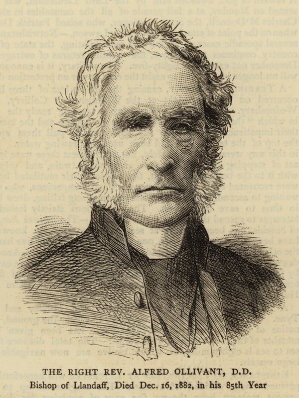 The Right Reverend Alfred Ollivant, DD by English School
